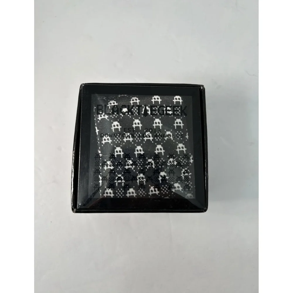 Space Invaders Video Game Atari BlackTieGeek Skinny Dress Tie office Nerds